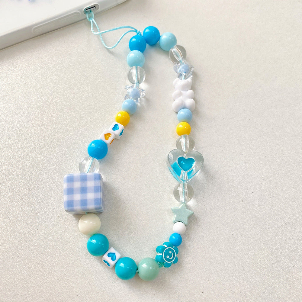 Ocean Blue Phone Charm