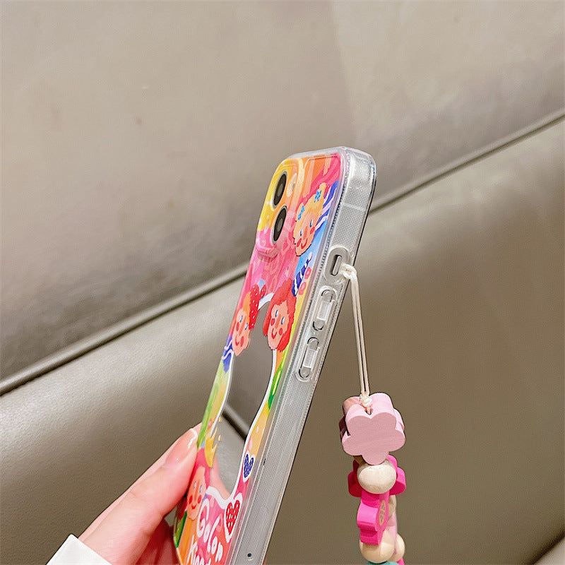 Color Kingdom Chain Mirror Case