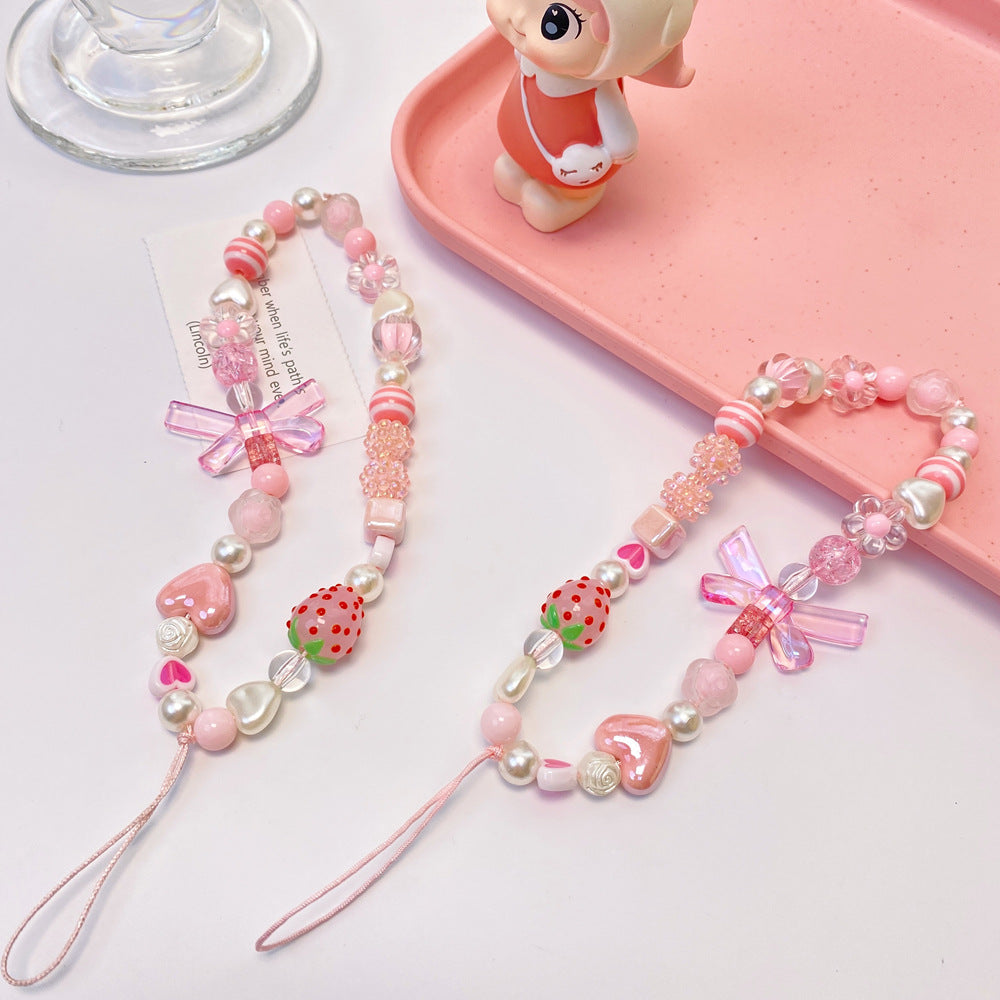 Spring Heart Phone Charm