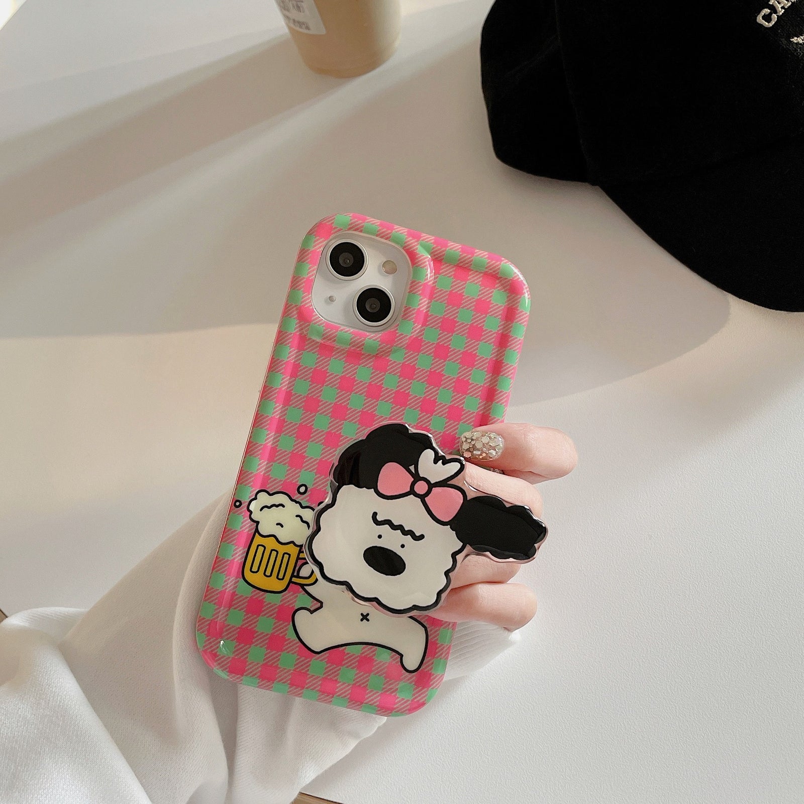 Ribbon Poodle Case