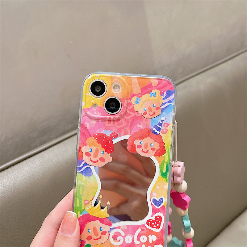 Color Kingdom Chain Mirror Case