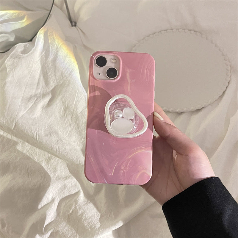 Strawberries Vanilla Marble Case