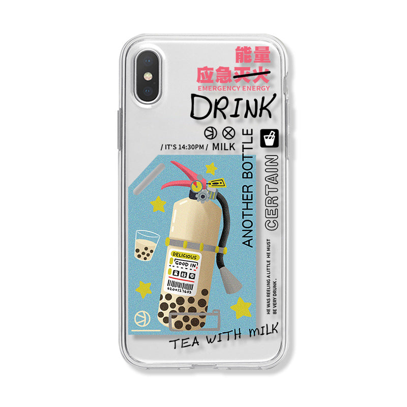 Boba Tea Energy Graphic iPhone Case