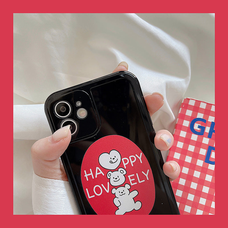 Happy Lovely Bear Graphic iPhone Case