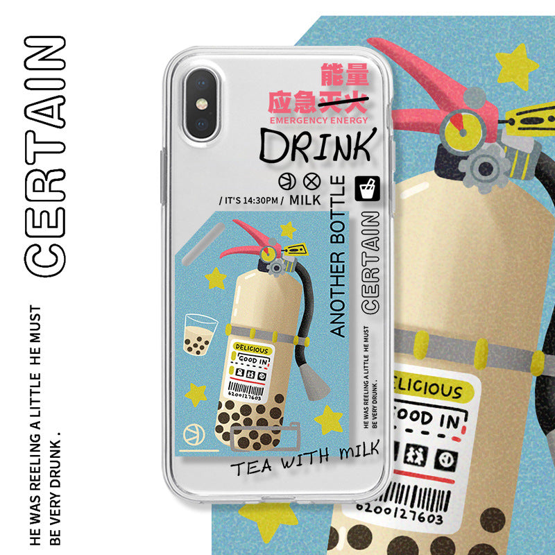 Boba Tea Energy Graphic iPhone Case