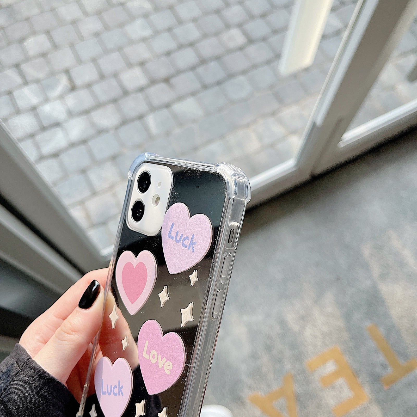 Vibe Heart Mirror Case