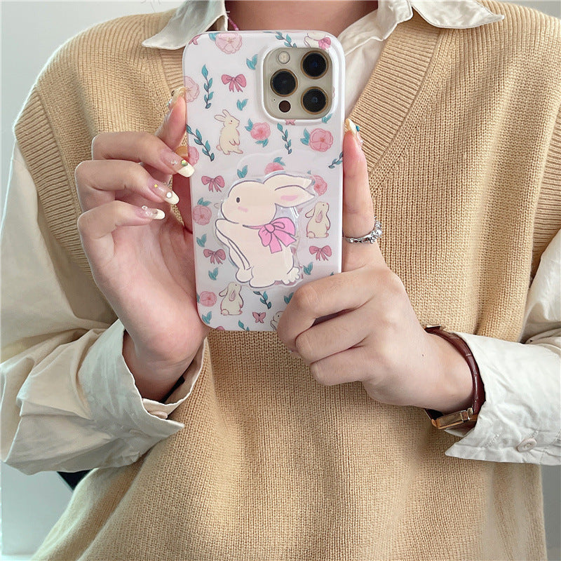 Floral Bunny Case