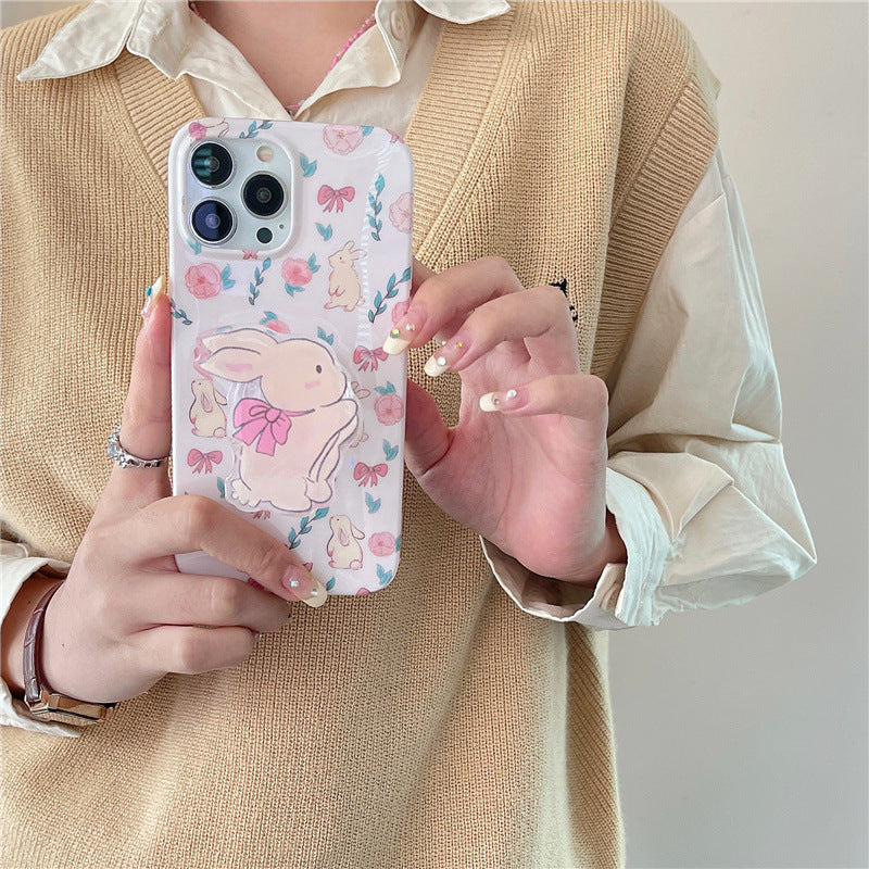 Floral Bunny Case