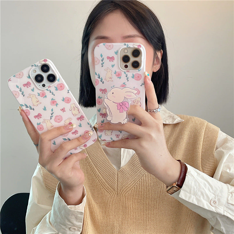 Floral Bunny Case