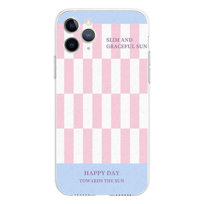 Checkerboard Floral Case