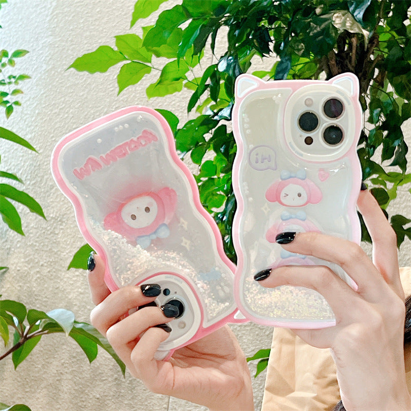 Cat Ear Melody Quicksand Case