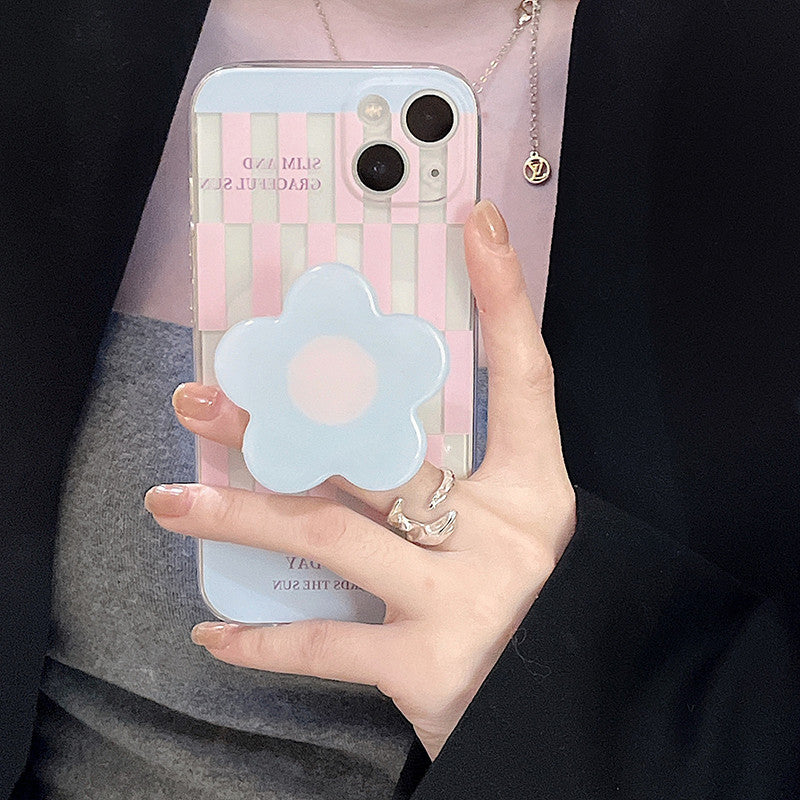 Checkerboard Floral Case