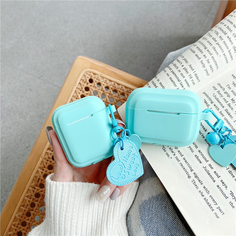 Mint Green with Chain Airpods Case