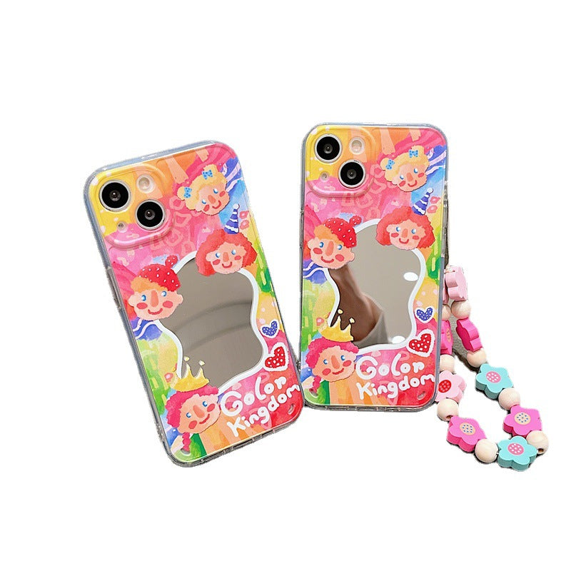 Color Kingdom Chain Mirror Case